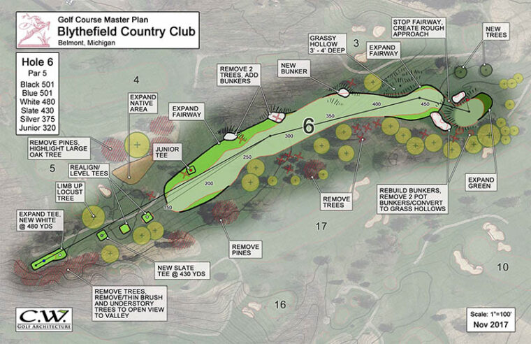 Blythefield CC Hole 6